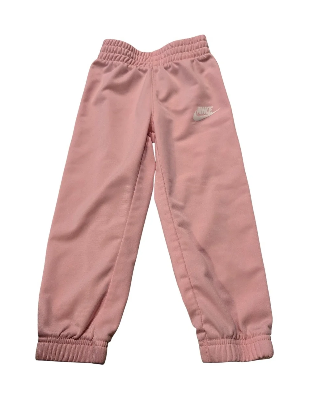 Nike Kids' Pink Logo Jogger Bottoms 3T